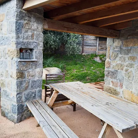 Authentique Casellu En Pierre A Avec Vue Sur La