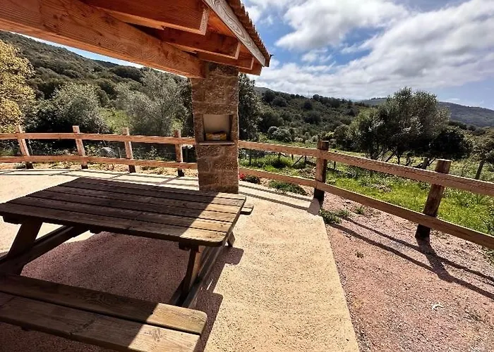 Authentique Casellu En Pierre A Avec Vue Sur La Ferienhaus Porticcio (Corsica)