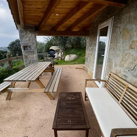 Authentique Casellu En Pierre A Avec Vue Sur La Porticcio (Corsica)