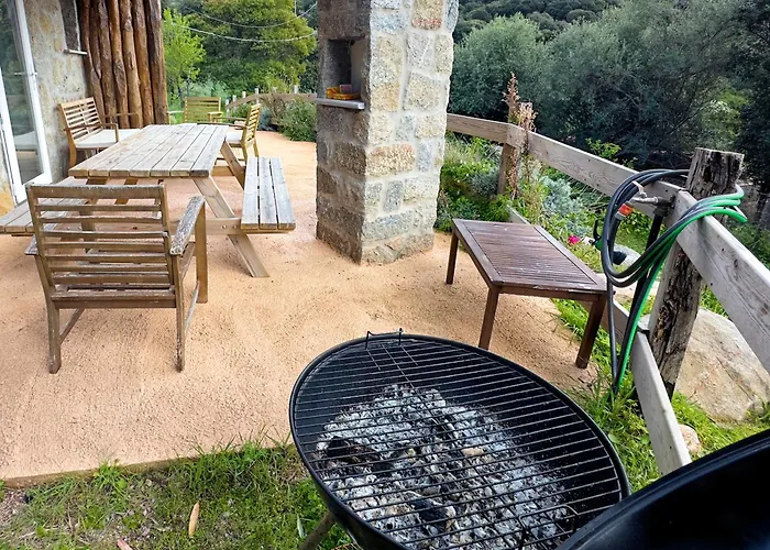 Nyaraló Authentique Casellu En Pierre A Avec Vue Sur La *