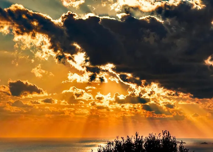 Authentique Casellu En Pierre A Avec Vue Sur La